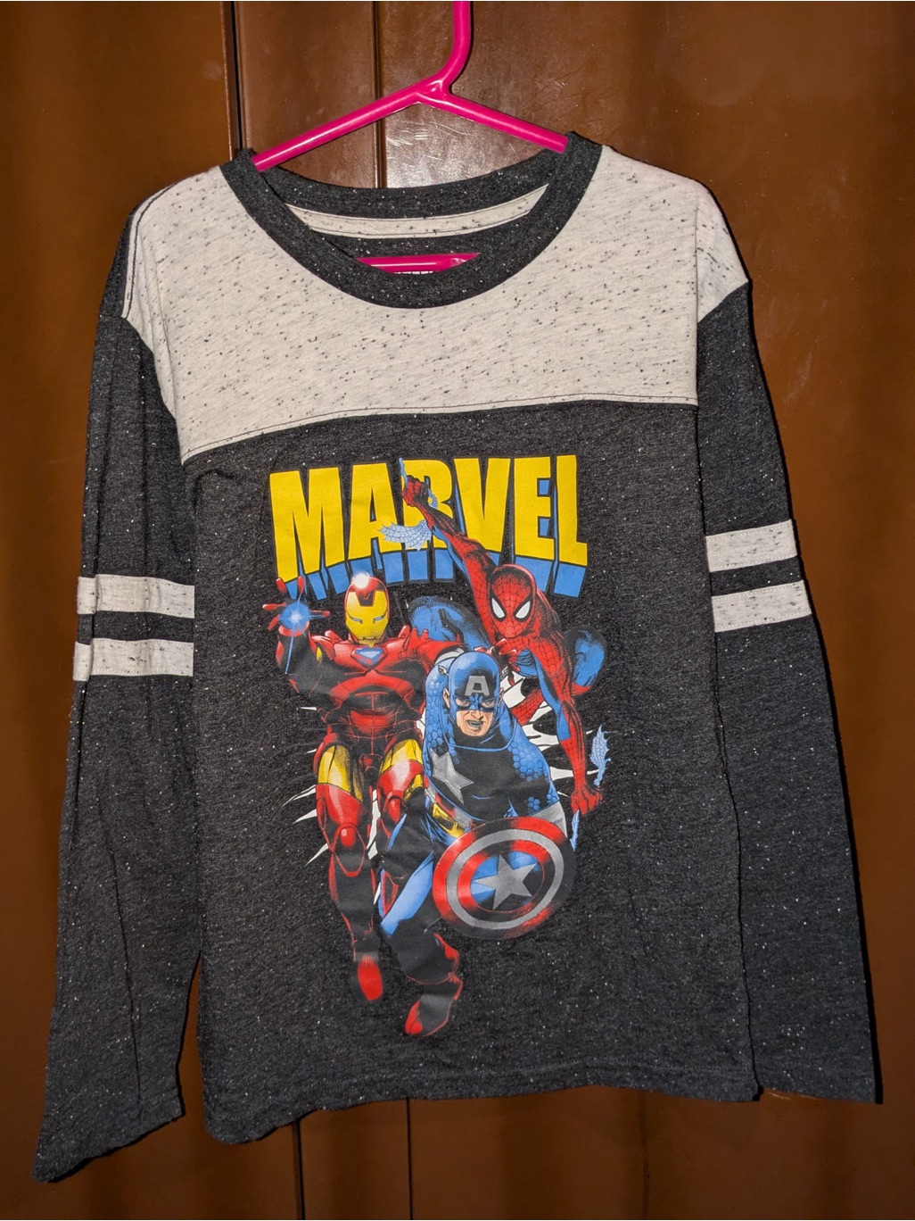 Marvel Grey Long Sleeve